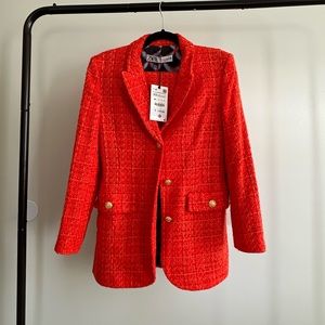 Zara Tweed Blazer